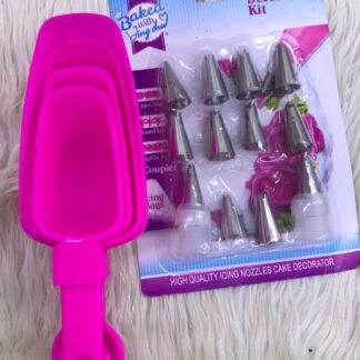 4 Pcs Measuring Cup With 12 Nozzles set