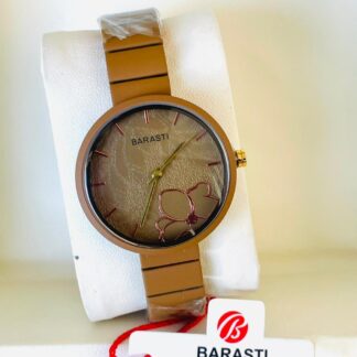 Barasti Mate Steel Watch For Ladies (Brown)