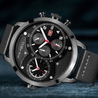 Mini Focus Dual Time Luxury Mens Watch