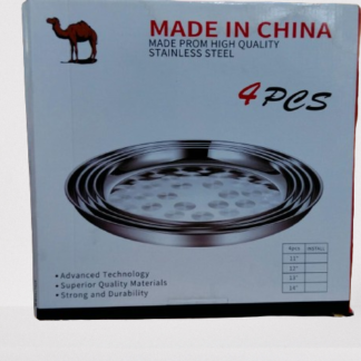 4 Pcs Sliver Plate