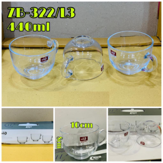 1 Pcs Deli Glassware - 440ml ZB-322