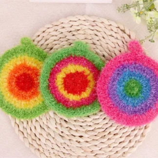1 Pc Flower Scrubber - Kitchen Cleaner