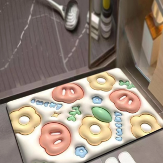 3D Anti Slip Bathroom Mat