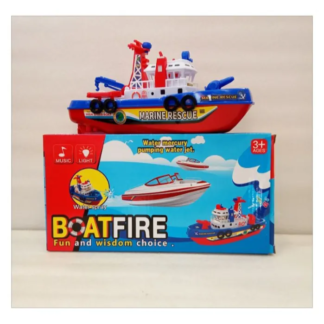 Fire Boat Water Pumping Jet Toys