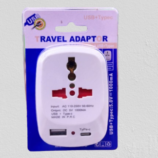 USB & Type-C Travel Adapter