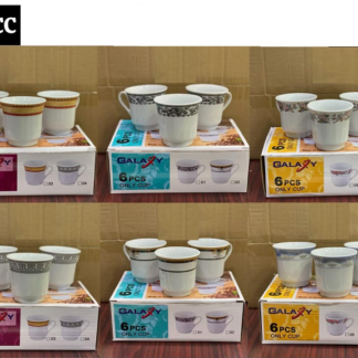 6 Pcs Galaxy Cup Set- 160cc