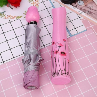 Rose Flower Mini Umbrella