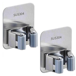 1 Pc Metal Broom Holder