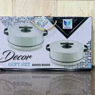 Varad Decor Insulated 2 Pcs Casserole Set