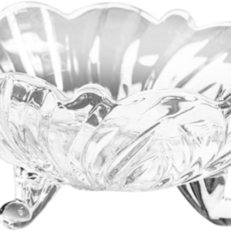 Red Cherry Andros Glass Fruit Bowl