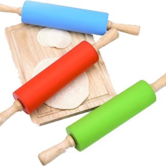 Wooden Silicone Roller