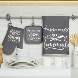 3 Pcs Kitchen Glove Set