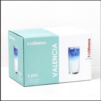 1 Pcs Citinova Valencia Glass Set - 320ml