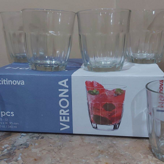 1 Pcs Citinova Veron Glass Set - 340ml