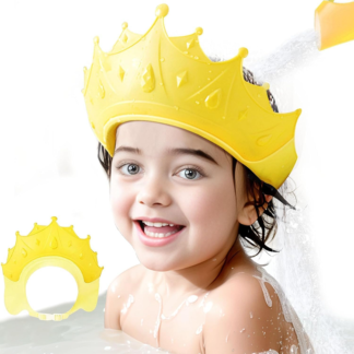 King Shape Baby Shower Cap