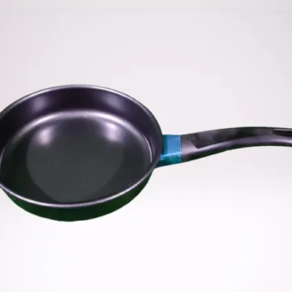 16cm Mini Flat Fry Pan - Black