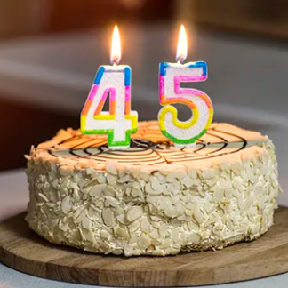 Birthday Number Candles - Paraffin