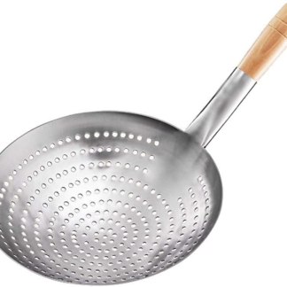 Stainless Steel Oil Strainer Pan - 28cm