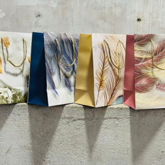 Leaf Color Design Gift Bag - Small
