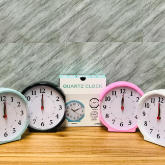 Simple Round Alarm Clock - 8022-3