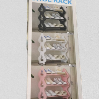3 Tier Diamond Shoe Rack - Nordic Wind