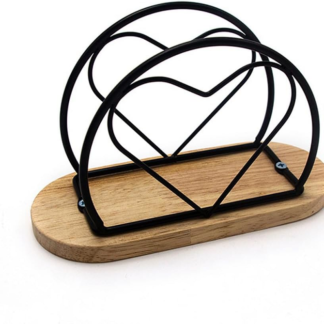 Metal Heart Design Tissue Holder