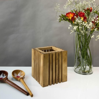 Wooden Pen Holder