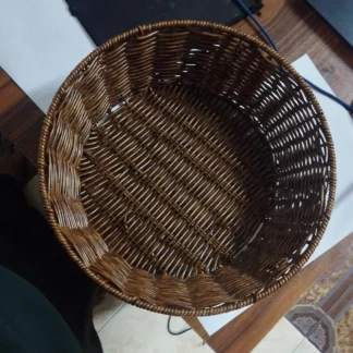 Bamboo Basket Round - L