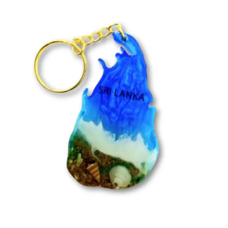 Sri Lanka Resin Keytag