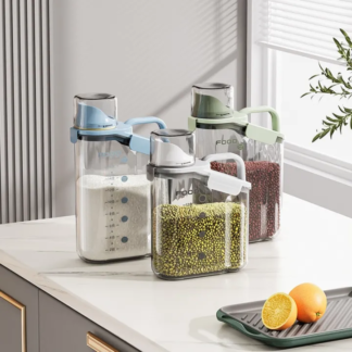Plastic Food Storage Dispenser - 1100ml