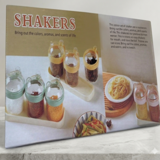 Shakers 3 Pcs Bear Shape Spice Bottle Set