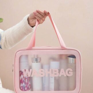Cosmetic Travel Wash Bag (PINK)