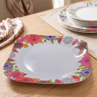 Plastic Flower Plate - 472-53