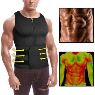 Mens Shapers Sweat Vest