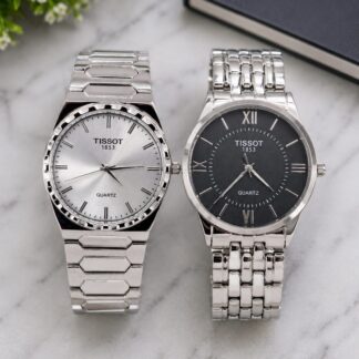 1853 Tissot Silver Mix Design Men Watch