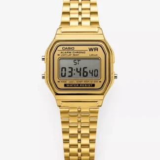 Casio Digital Ladies Gold Chain Watch