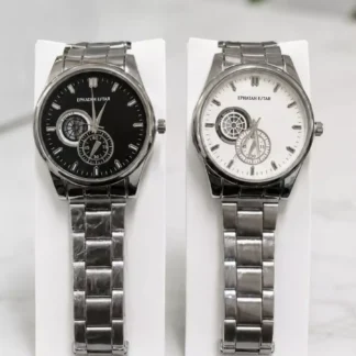 Ephatah Estar Silver Mix Design Men Watch