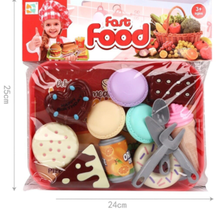 Sweet & Fast Food Dessert Tray Set