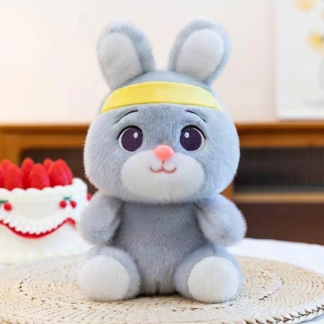 Soft Cute Grey Bunny