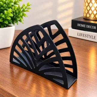 Triangular Shape Black Tissue Holder