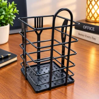Steel Upright Kitchen Utensil Holder