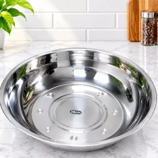 28cm Steel Round Plate
