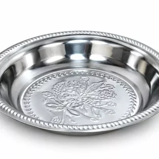 26cm silver plate