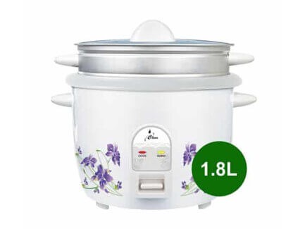 Clear-1.8 Litre Rice Cooker CLR1810
