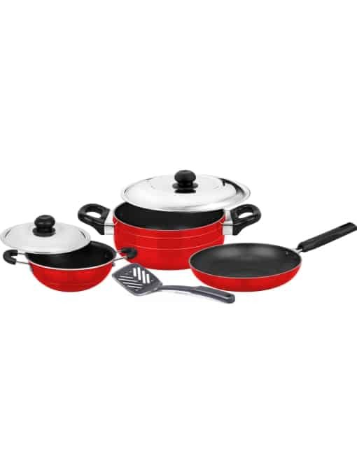 Wipro-6 PCS Giftset WPGSS6PCS-Stainless Steel Lid
